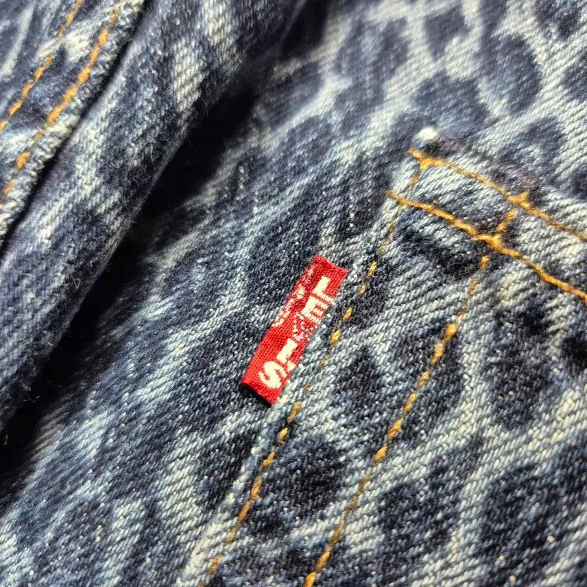 [BUNJANG] Levi's Leopard Premium Line Jeans / 리바이스 레오파드 프리미엄 라인 w35 (A4)