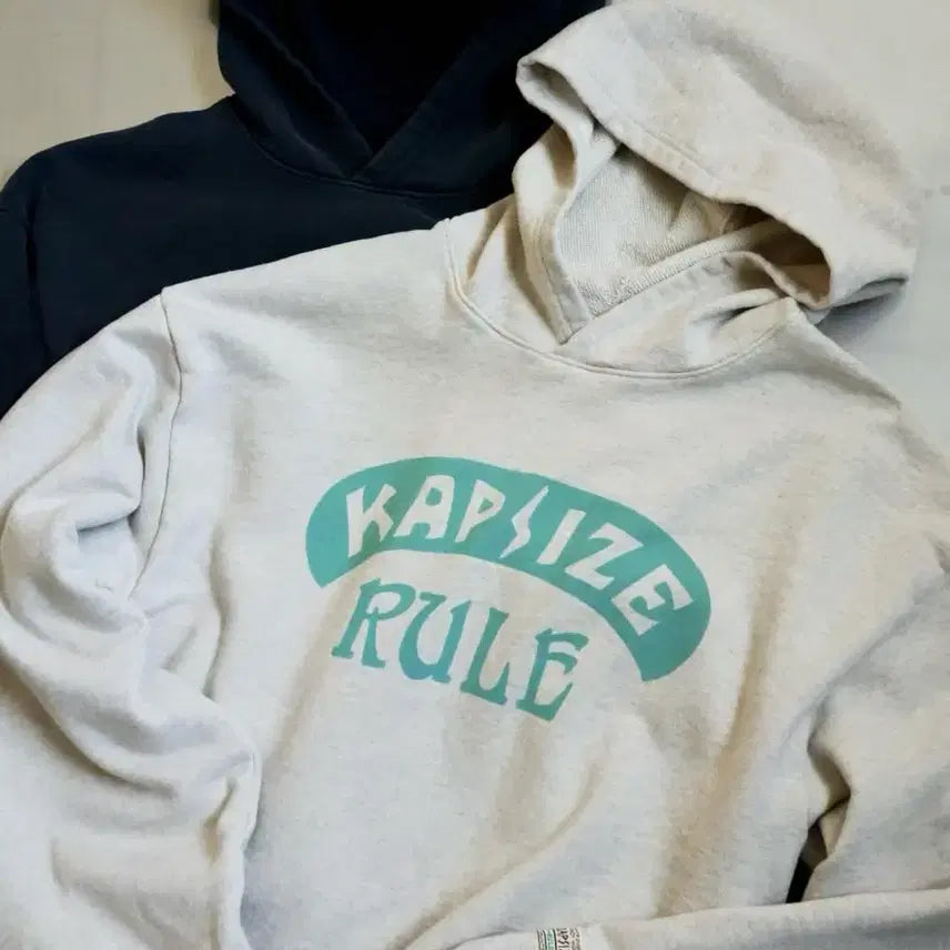 [BUNJANG] Capital Fleece Hoodie Sweatshirt Cap Size Rule Pt Top Kinar / <새제품> 캐피탈 플리스 후드 스웨트셔츠 캡사이즈 룰 Pt 탑 키나리