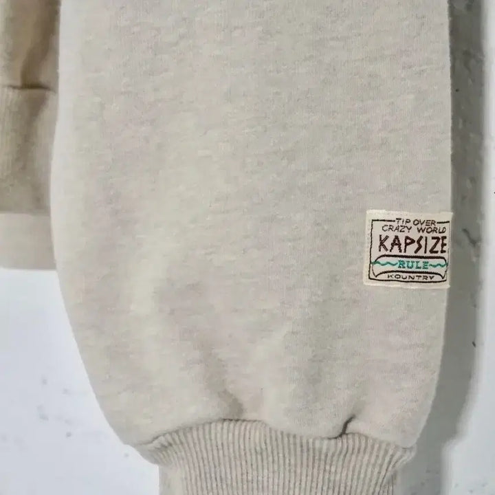 [BUNJANG] Capital Fleece Hoodie Sweatshirt Cap Size Rule Pt Top Kinar / <새제품> 캐피탈 플리스 후드 스웨트셔츠 캡사이즈 룰 Pt 탑 키나리