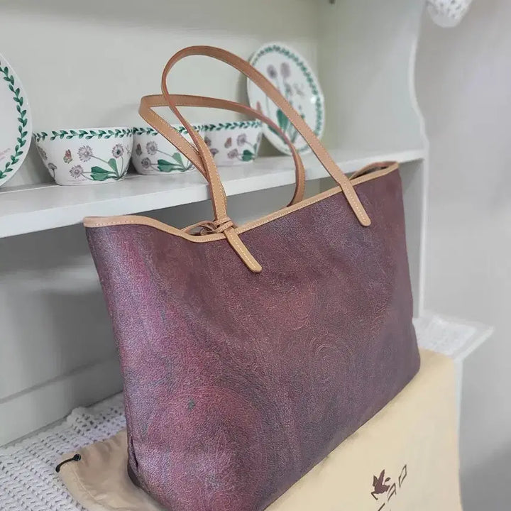 [BUNJANG] Etro Paisley Tote Bag Brown / 에트로 페이즐리 토트백 브라운