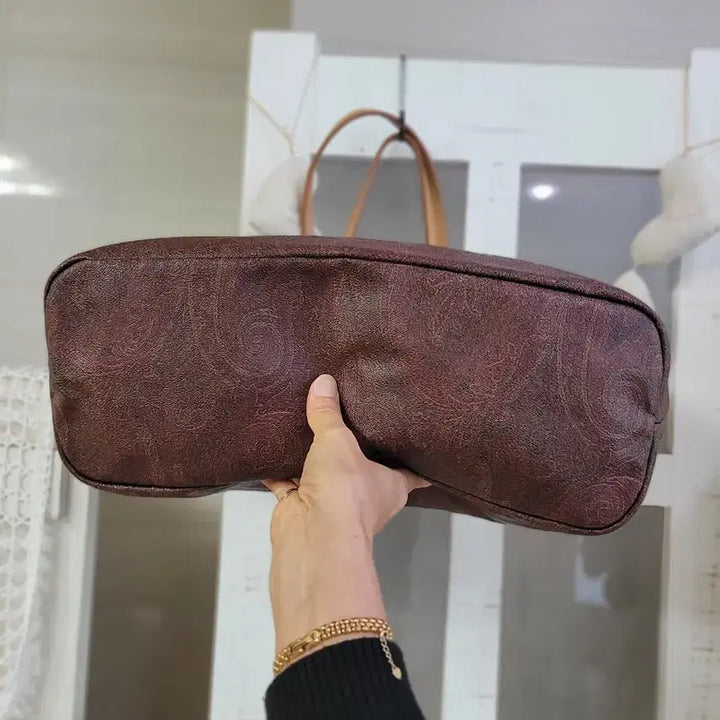 [BUNJANG] Etro Paisley Tote Bag Brown / 에트로 페이즐리 토트백 브라운