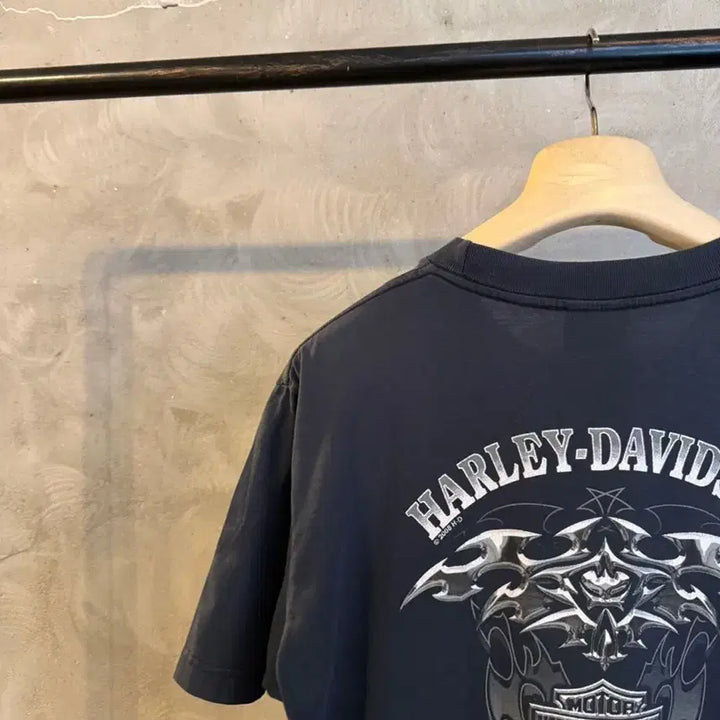 [BUNJANG] Harley Davidson Men's T-shirt / 할리데이비슨 반팔 티셔츠 남성100