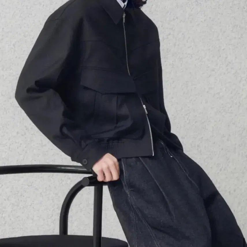 [BUNJANG] Intempo Mood Blouson Jacket L / 인템포무드 블루종 자켓 L