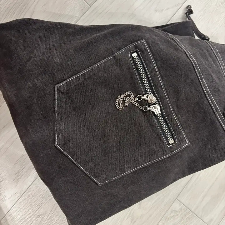 [BUNJANG] Seric Chain Stitch Pants / 세릭 체인 스티치 팬츠