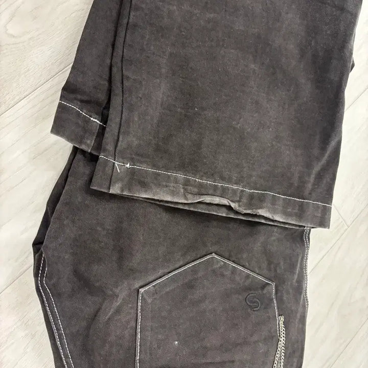 [BUNJANG] Seric Chain Stitch Pants / 세릭 체인 스티치 팬츠