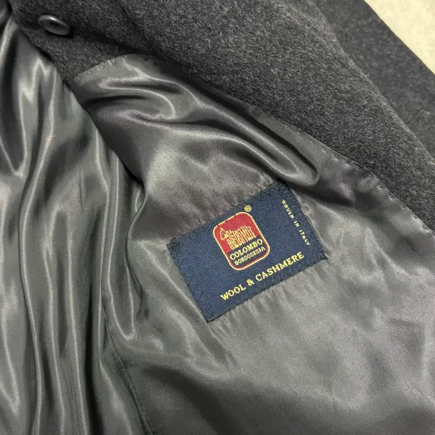 [BUNJANG] Maestro x Colombo Cashmere Coat 100 / 마에스트로 x 콜롬보 캐시미어 코트 100