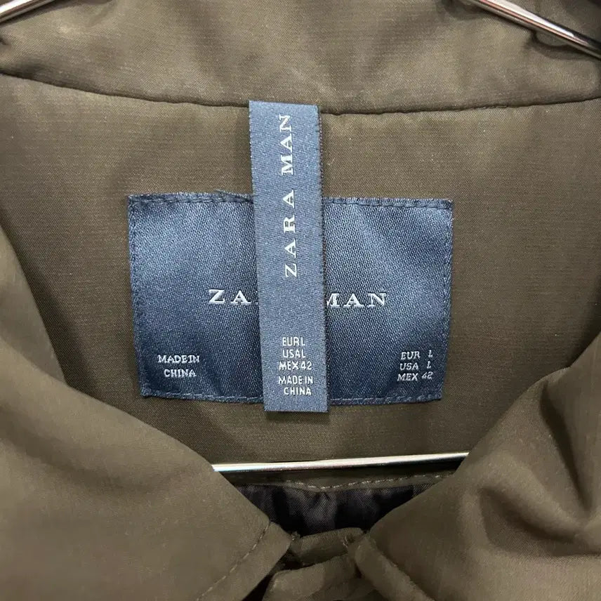 [BUNJANG] ZARA Men's Nylon String Quilted Jacket / 자라 맨즈 나일론 스트링 퀼팅 자켓