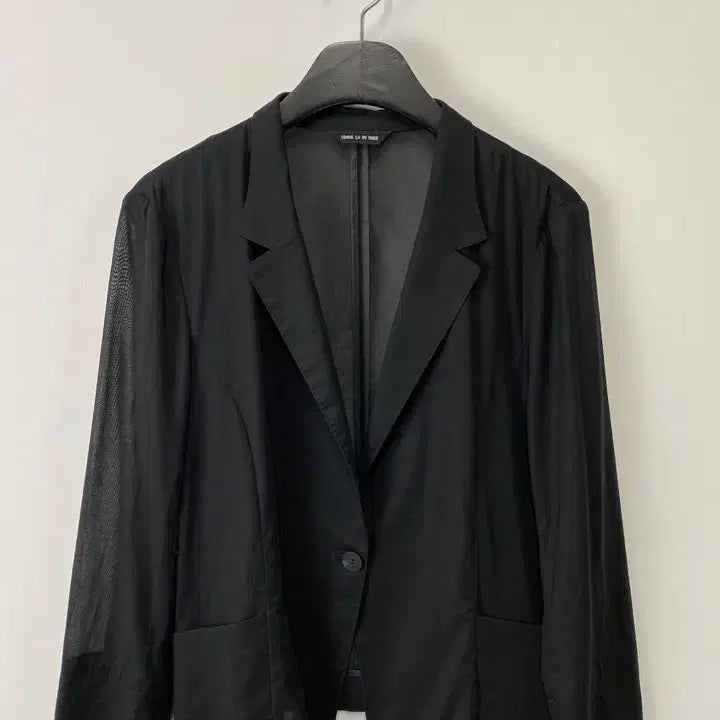 [BUNJANG] COMME CA DU MODE See-through Cotton Jacket / 빈티지 COMME CA DU MODE 시스루 코튼 자켓