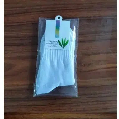 [BUNJANG] Unisex Mid-Crew Sports Socks (20 Pairs) / 남녀 중목 스포츠 양말 20개 화이트 블랙