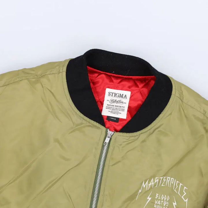 [BUNJANG] Stigma Vintage Varsity Jacket 0105H1 / [L] 스티그마 빈티지 바시티자켓 0105H1