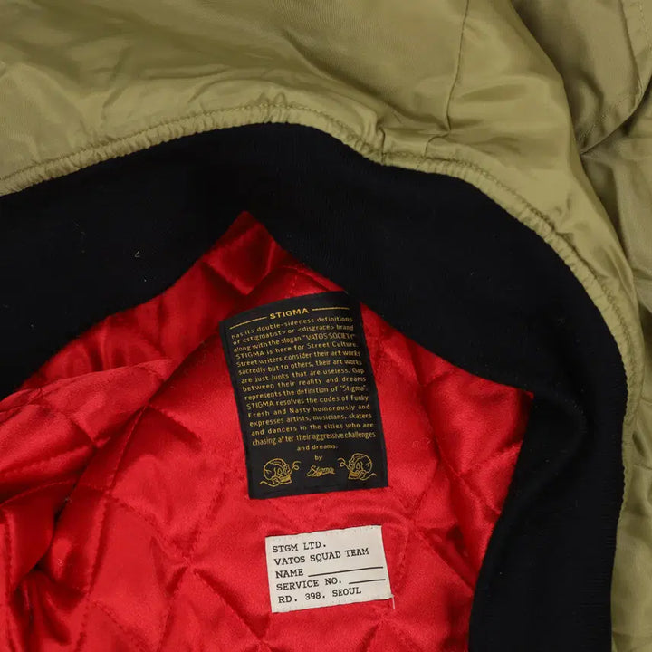 [BUNJANG] Stigma Vintage Varsity Jacket 0105H1 / [L] 스티그마 빈티지 바시티자켓 0105H1
