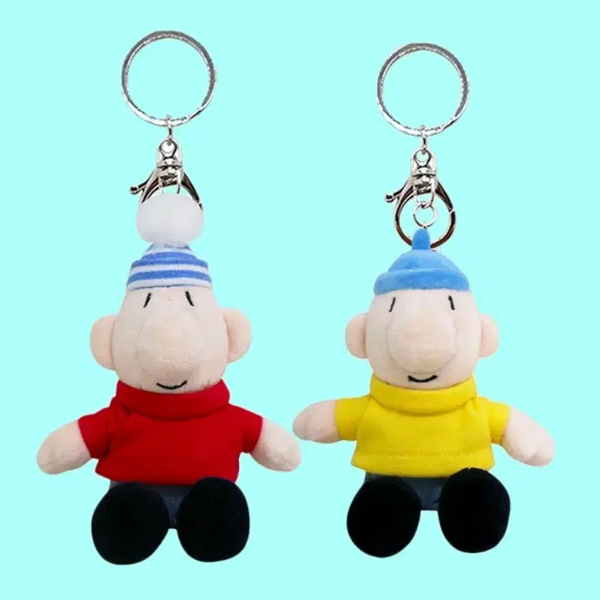 [BUNJANG] Pat & Mat Keyring Set / "Pat & Mat" 패트와매트 키링