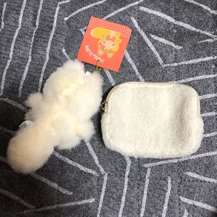 [BUNJANG] Fox Hello Kitty Keyring & Card Wallet Set / 여우 헬로키티 키링&카드지갑