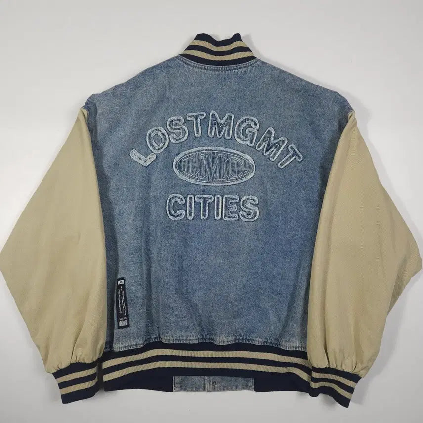 [BUNJANG] LMC Denim Varsity Jacket [M] / LMC 데님 바시티 자켓 [M]