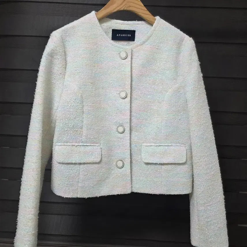 [BUNJANG] Pastel Tweed Jacket / 파스텔 트위드 자켓
