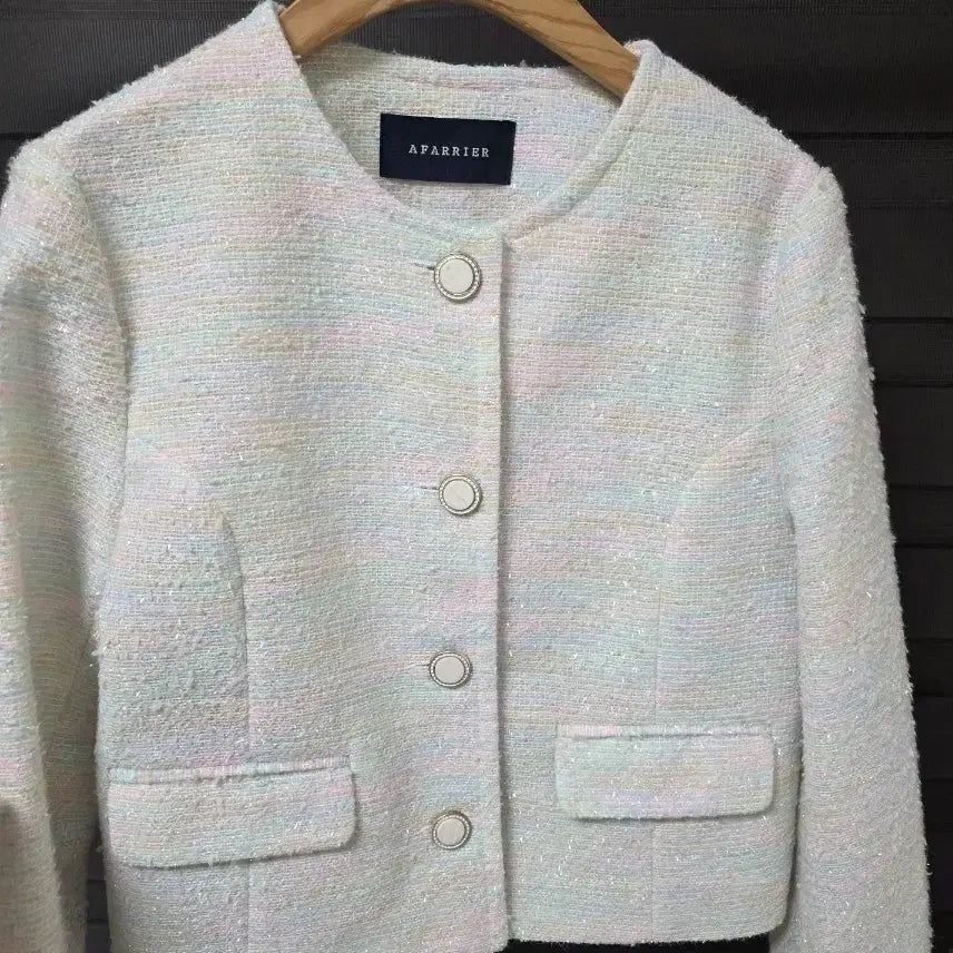 [BUNJANG] Pastel Tweed Jacket / 파스텔 트위드 자켓
