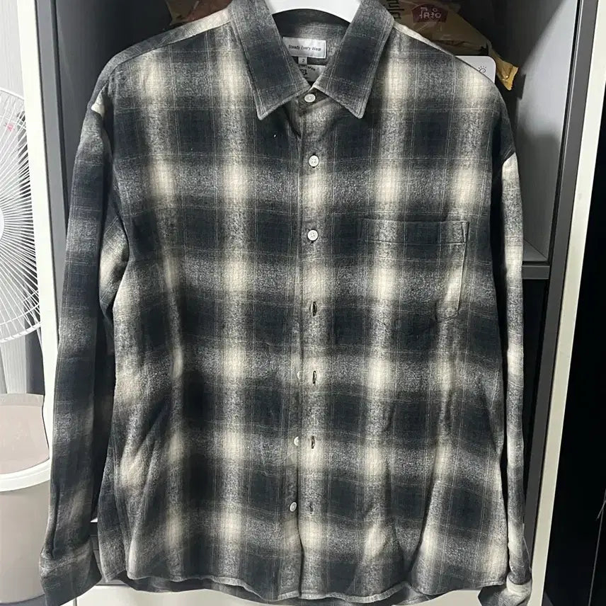 [BUNJANG] Steady Every Wear Flannel Shirt / 스테디에브리웨어  플란넬셔츠