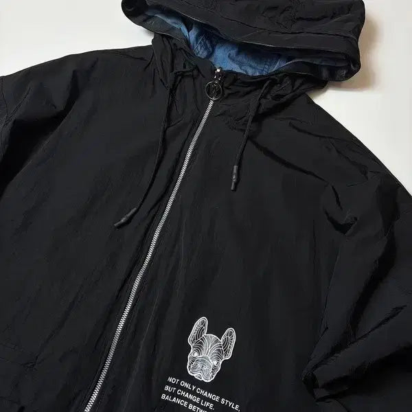 [BUNJANG] LifeWork Reversible Signature Hooded Parka Coat / 라이프워크 리버시블 시그니처 후디 야상 코트 PN8187