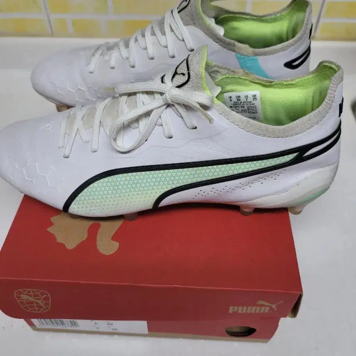 [BUNJANG] Puma King Ultimate FG/AG Soccer Cleats / 푸마 킹 얼티메이트 FG/AG 250mm A급