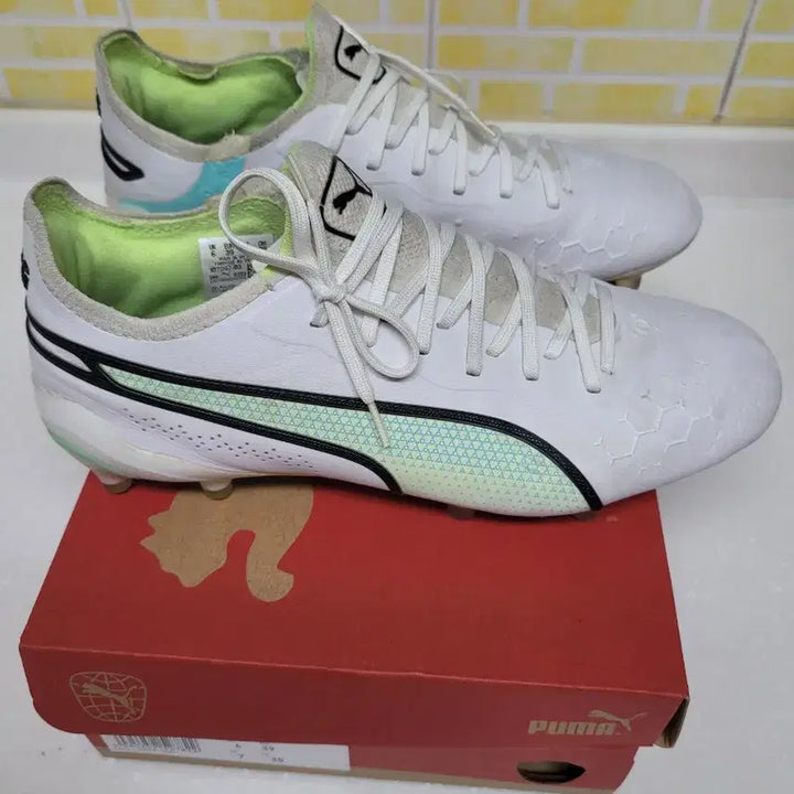 [BUNJANG] Puma King Ultimate FG/AG Soccer Cleats / 푸마 킹 얼티메이트 FG/AG 250mm A급