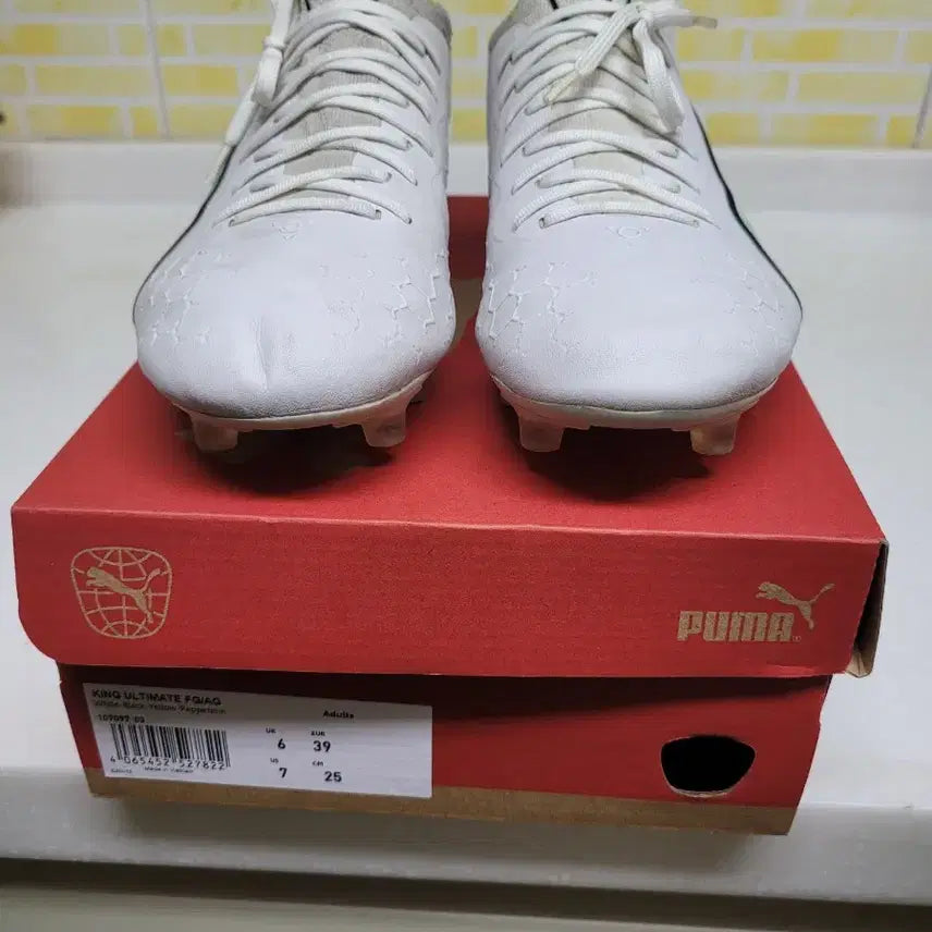 [BUNJANG] Puma King Ultimate FG/AG Soccer Cleats / 푸마 킹 얼티메이트 FG/AG 250mm A급