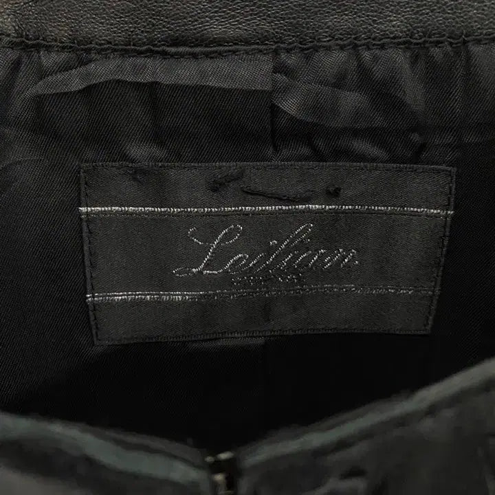 [BUNJANG] Leilian Vintage Lamb Leather Jacket / 빈티지 Leilian 램 레더 자켓
