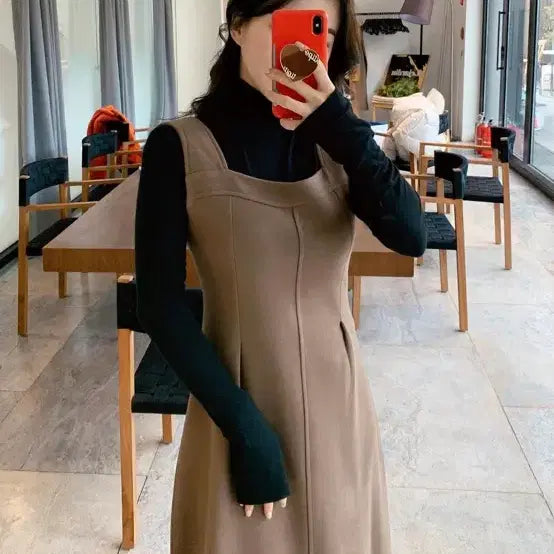 [BUNJANG] Lazy Corner Bustier Dress / 레이지코너 뷔스티에 원피스