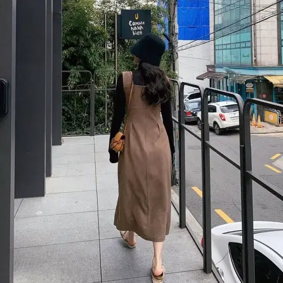 [BUNJANG] Lazy Corner Bustier Dress / 레이지코너 뷔스티에 원피스