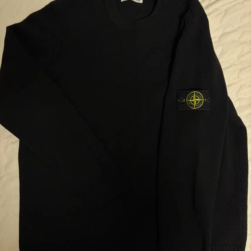 [BUNJANG] Stone Island Lambswool Knit Sweater / 스톤아일랜드 램스울 니트