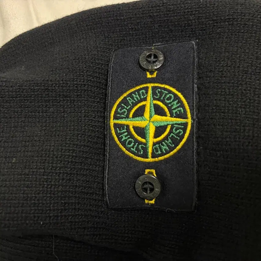 [BUNJANG] Stone Island Lambswool Knit Sweater / 스톤아일랜드 램스울 니트