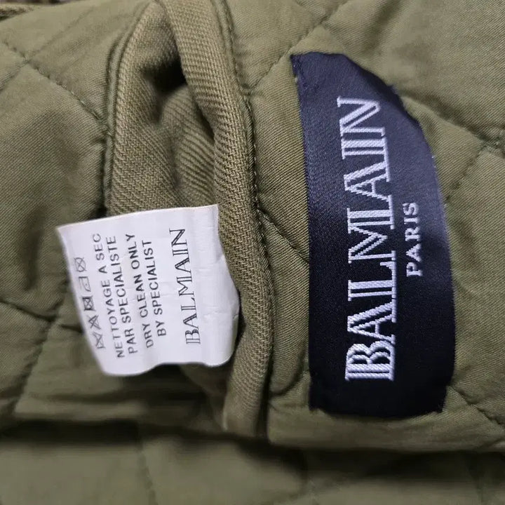 [BUNJANG] Balmain Coyote Fur-Trimmed Khaki Parka XL / 발망 최고가 코요테퍼 카키야상 XL