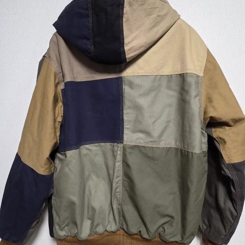 [BUNJANG] Carhartt Patchwork Hooded Jacket / L 칼하트 패치워크 후드 자켓