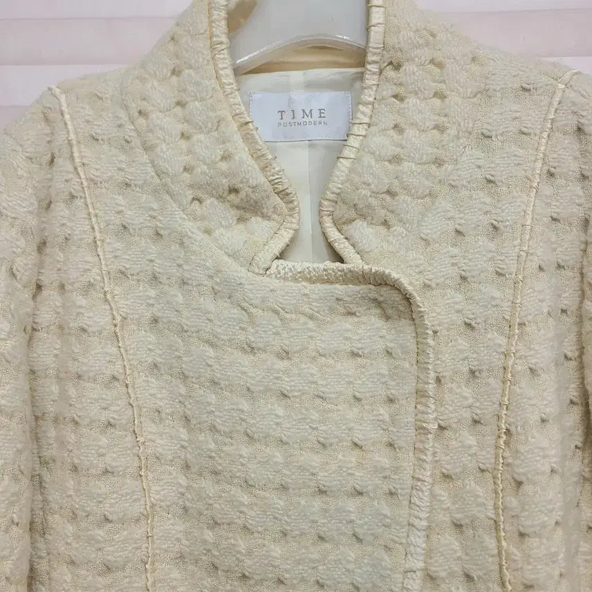 [BUNJANG] Time Tweed Short Jacket / 타임> 울소재 트위드 숏자켓