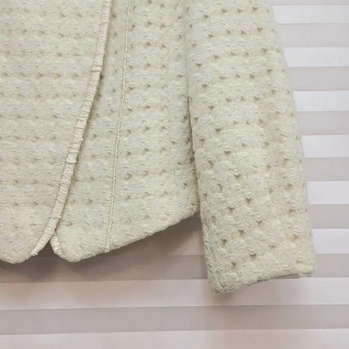 [BUNJANG] Time Tweed Short Jacket / 타임> 울소재 트위드 숏자켓