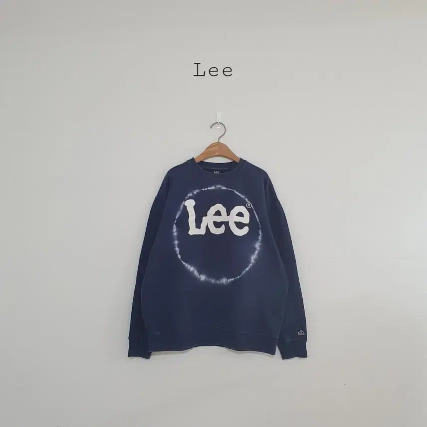 [BUNJANG] Lee Navy Tie-dye Sweatshirt / No.26030116 Lee 리 네이비 타이다이 맨투맨 티셔츠
