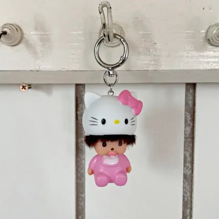 [BUNJANG] Sanrio Baby Kitty Monchhichi Keyring / 키티키링 몬치치키링 산리오키링 백꾸 폰꾸 가방키링 키티굿즈 몬치치굿즈