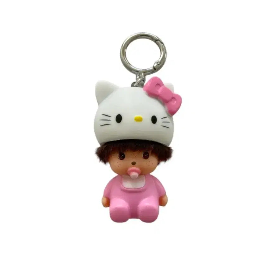 [BUNJANG] Sanrio Baby Kitty Monchhichi Keyring / 키티키링 몬치치키링 산리오키링 백꾸 폰꾸 가방키링 키티굿즈 몬치치굿즈