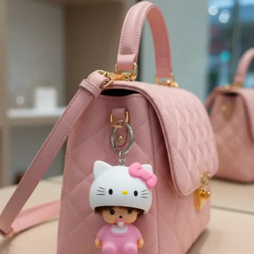 [BUNJANG] Sanrio Baby Kitty Monchhichi Keyring / 키티키링 몬치치키링 산리오키링 백꾸 폰꾸 가방키링 키티굿즈 몬치치굿즈