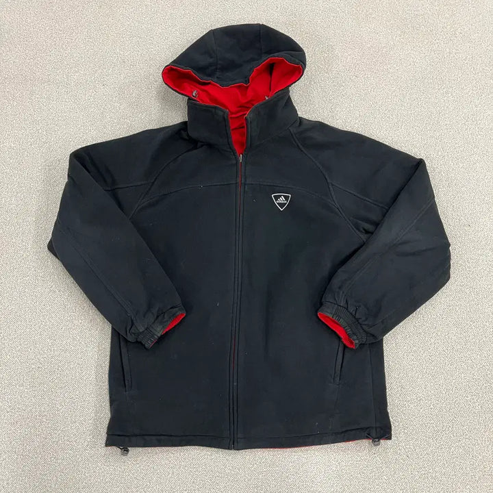 [BUNJANG] Adidas Old Vintage Reversible Fleece Jacket / 100 아디다스 올드빈티지 양면 후리스 0130M1