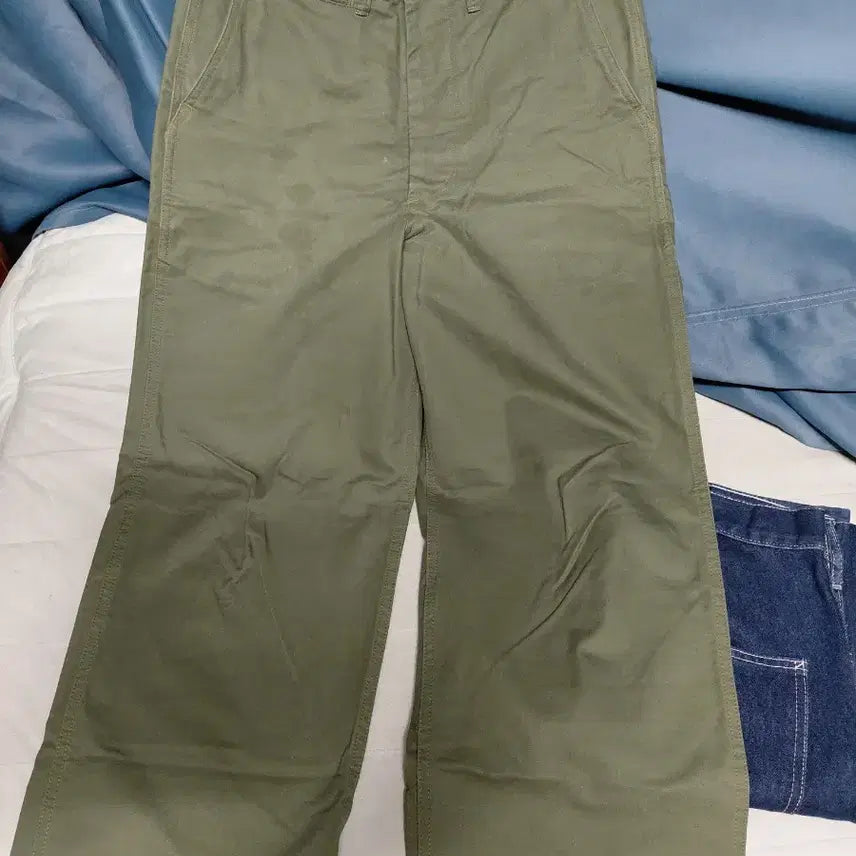 [BUNJANG] Bronson & Outstanding Denim Bundle / 브론슨 USMC 치노 팬츠 올리브 30