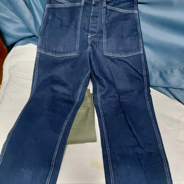 [BUNJANG] Bronson & Outstanding Denim Bundle / 브론슨 USMC 치노 팬츠 올리브 30