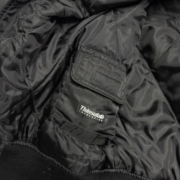 [BUNJANG] Sahara 신슐레이트 Patch Crop Bomber MA-1 Jacket / 사하라 신슐레이트 패치 크롭 봄버 ma1 M