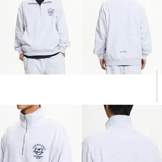 [BUNJANG] New Balance Heritage Half-Zip Sweatshirt / 뉴발란스 헤리티지 반집업 맨투맨 저렴히 판매합니다!!
