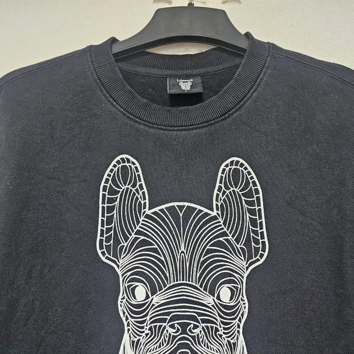 [BUNJANG] LifeWork Black Sweatshirt / 라이프워크 맨투맨 블랙 L 100~105호
