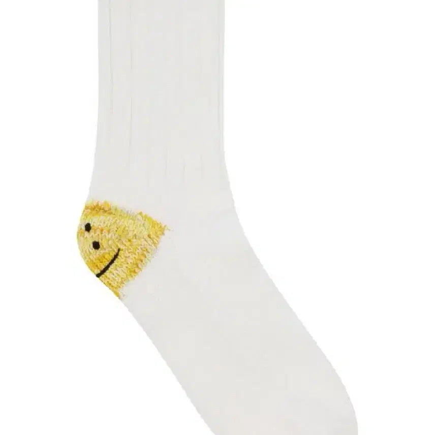 [BUNJANG] KAPITAL 56 Piece Happy Heel Socks White / <KAPITAL> 캐피탈 56 피스 해피 힐 삭스 화이트