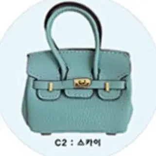 [BUNJANG] Mint Green Mini Bag Keyring / 미니가방/키링(새상품)