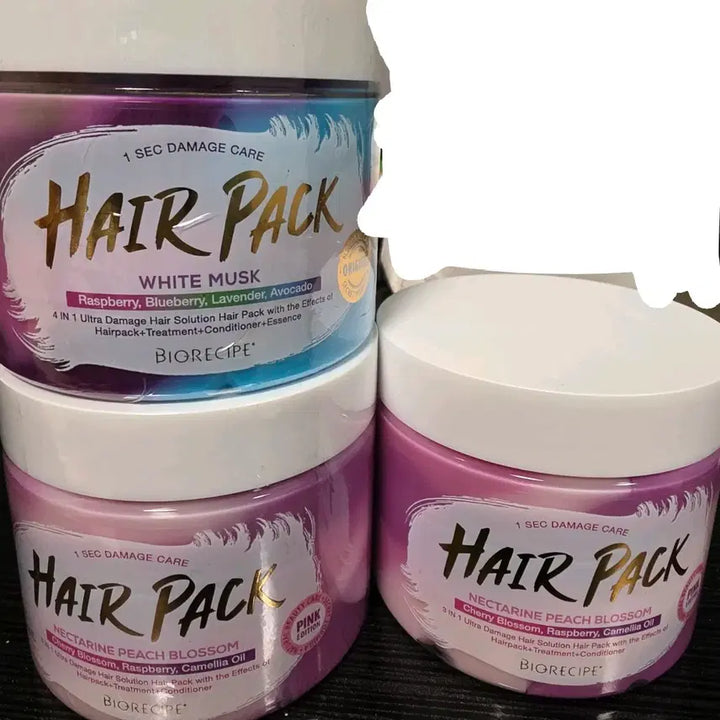 [BUNJANG] Mabeul Pink Hair Pack Bundle Set / 마을 헤어팩 마블 핑크 일괄