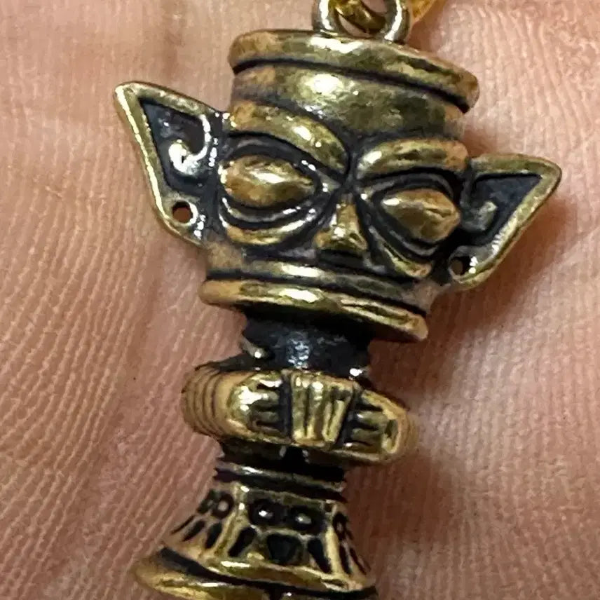 [BUNJANG] Unique Flat Top Human Figure Keyring / 평정인상 키링