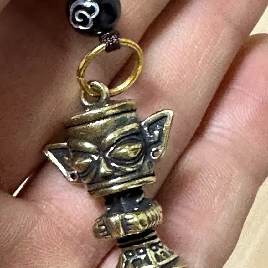 [BUNJANG] Unique Flat Top Human Figure Keyring / 평정인상 키링