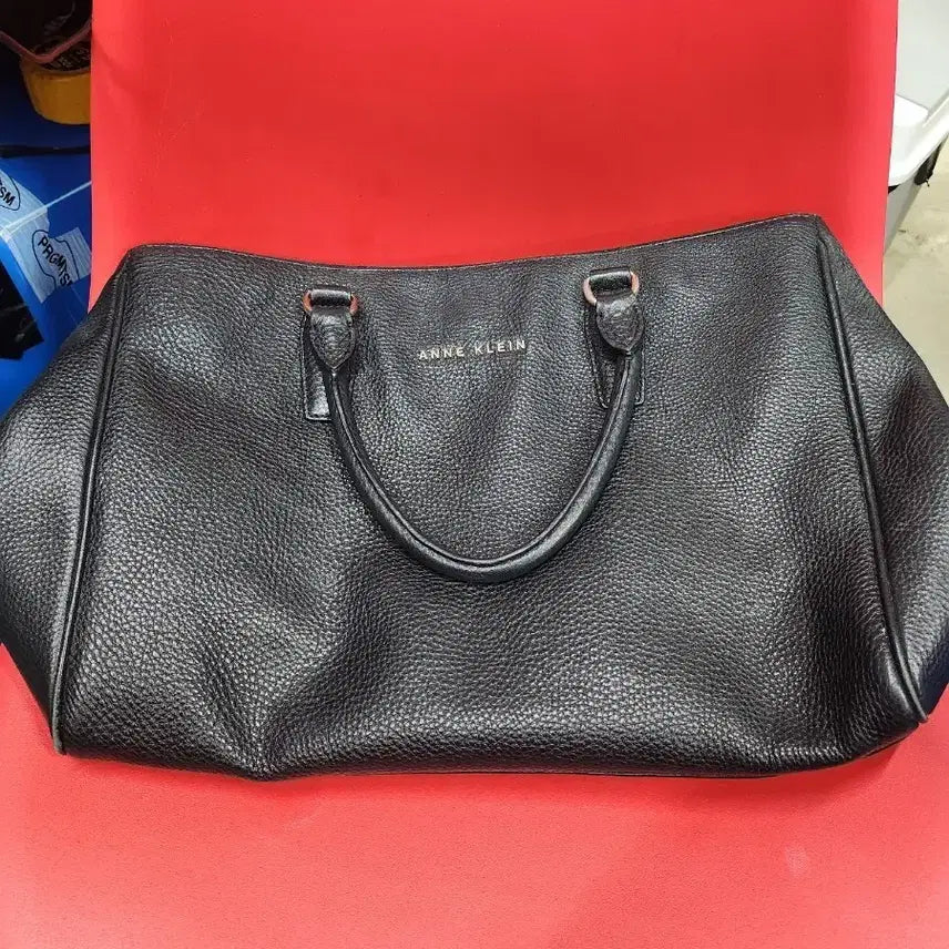[BUNJANG] Anne Klein Black Tote Bag / 앤클라인 블랙 토트백 가방